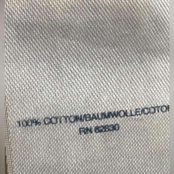 Lands’ End Cotton Jersey Nautical print striped tunic sleeveless coverup dress L - Picture 7 of 7